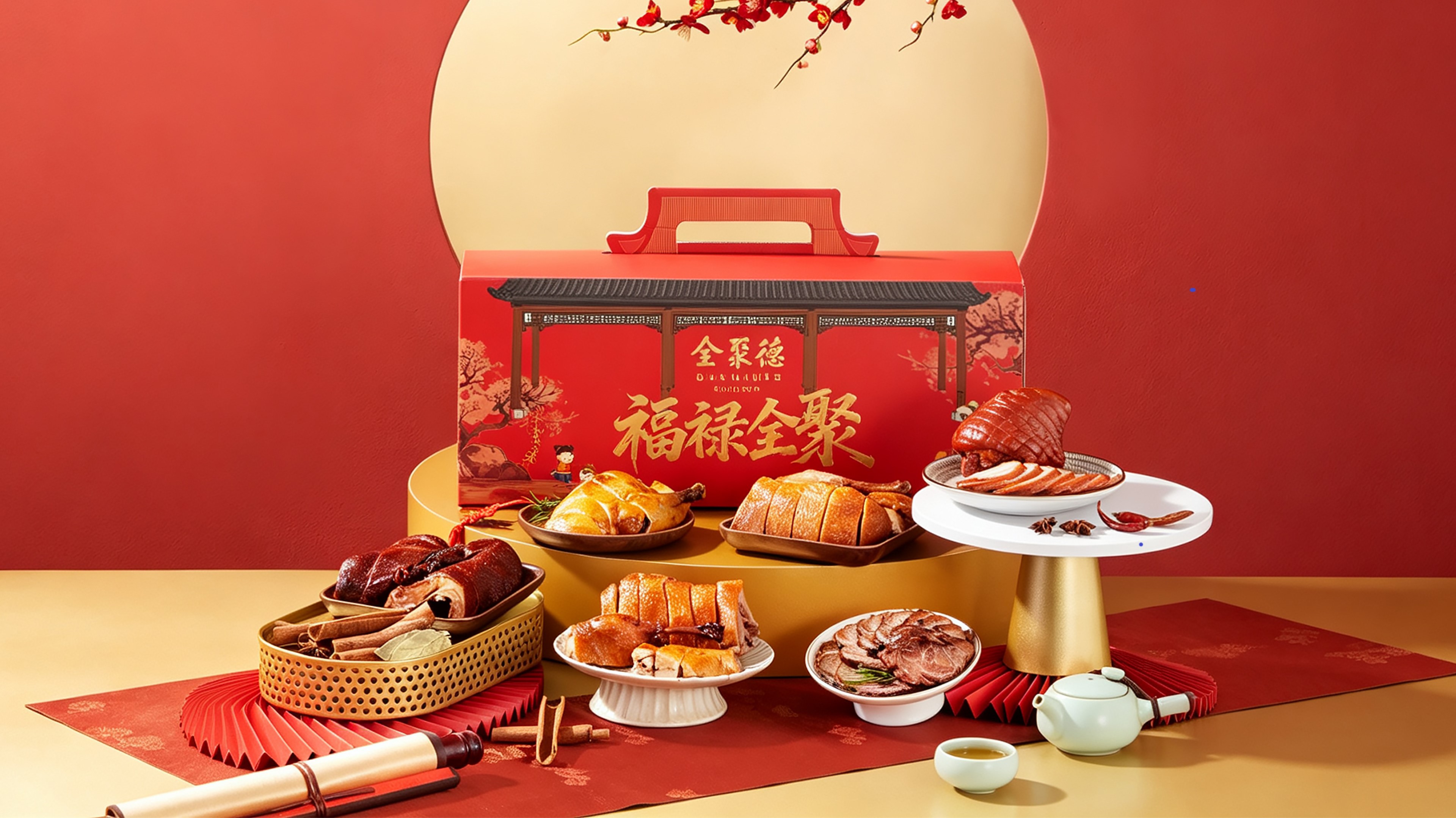 全聚德福禄全聚熟食礼盒